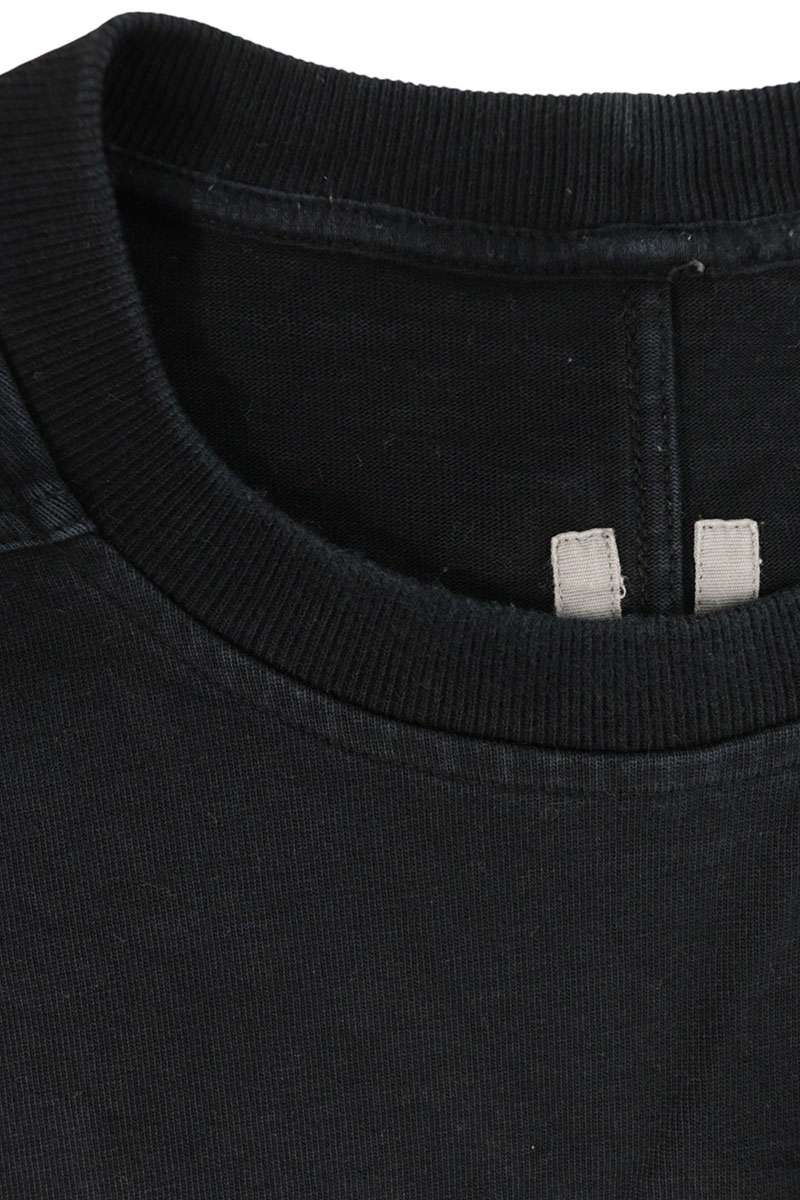 Rick Owens Oversize Cotton T-Shirt Black Size XL