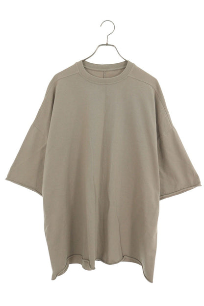 Rick Owens Oversize Cotton T-Shirt Beige Size ONE