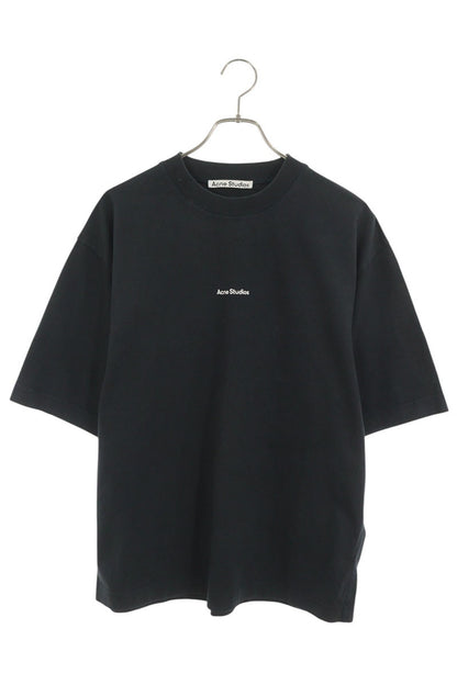 ACNE STUDIOS Logo Stamp Print T-Shirt Black Size XS