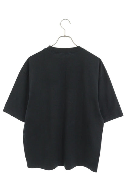 ACNE STUDIOS Logo Stamp Print T-Shirt Black Size XS