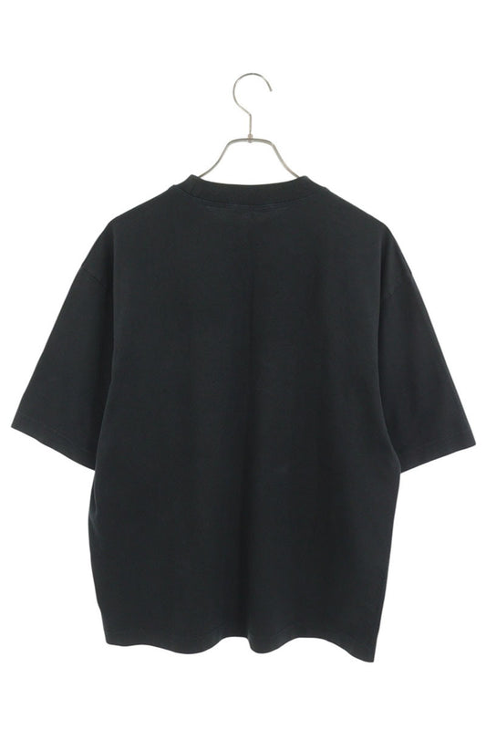 ACNE STUDIOS Logo Stamp Print T-Shirt Black Size XS
