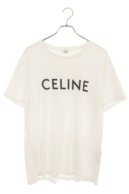 CELINE Classic Logo T-Shirt White Size L