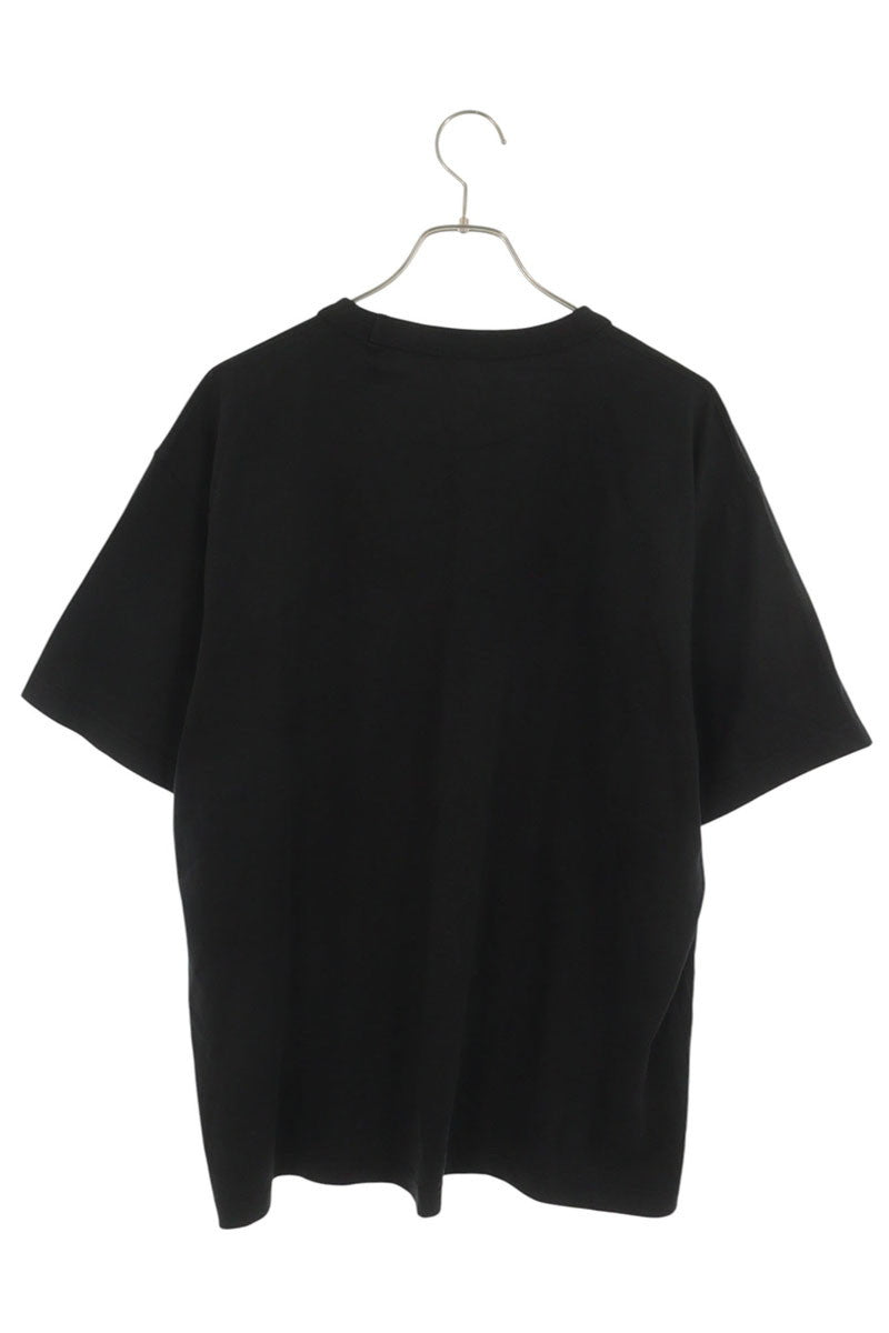 JiyongKim Sun-Bleached Cotton T-Shirt Black Size L