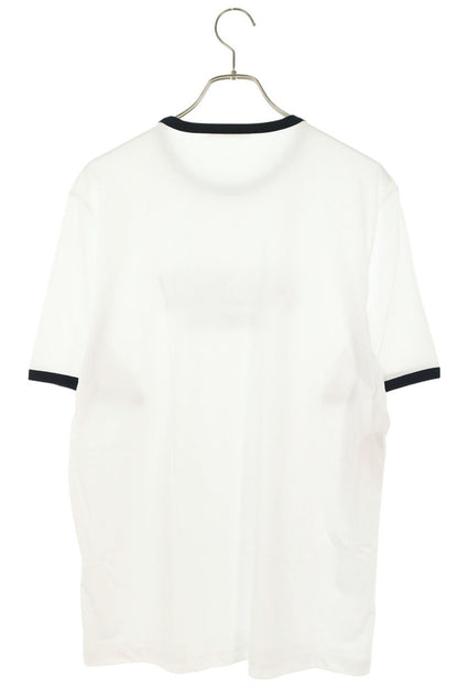 MARNI Flock Print Cotton T-Shirt White Size 50