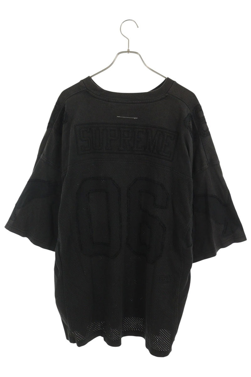 MM6 x Supreme 26SS Cotton Football T-Shirt Black Size XL