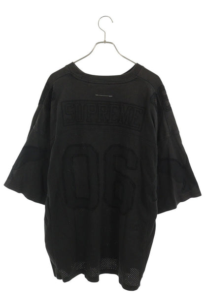 MM6 x Supreme 26SS Cotton Football T-Shirt Black Size XL