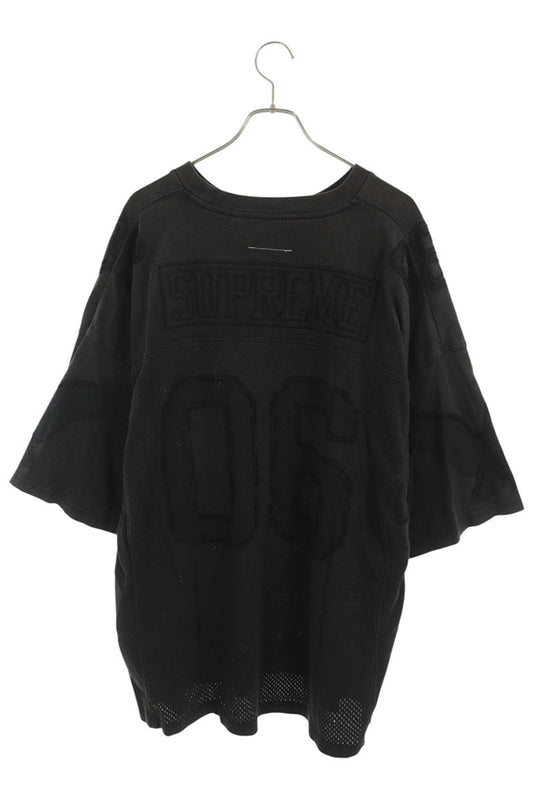 MM6 x Supreme 26SS Cotton Football T-Shirt Black Size XL