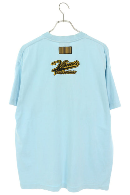 VTMNTS Logo Embroidery T-Shirt Light Blue Size S