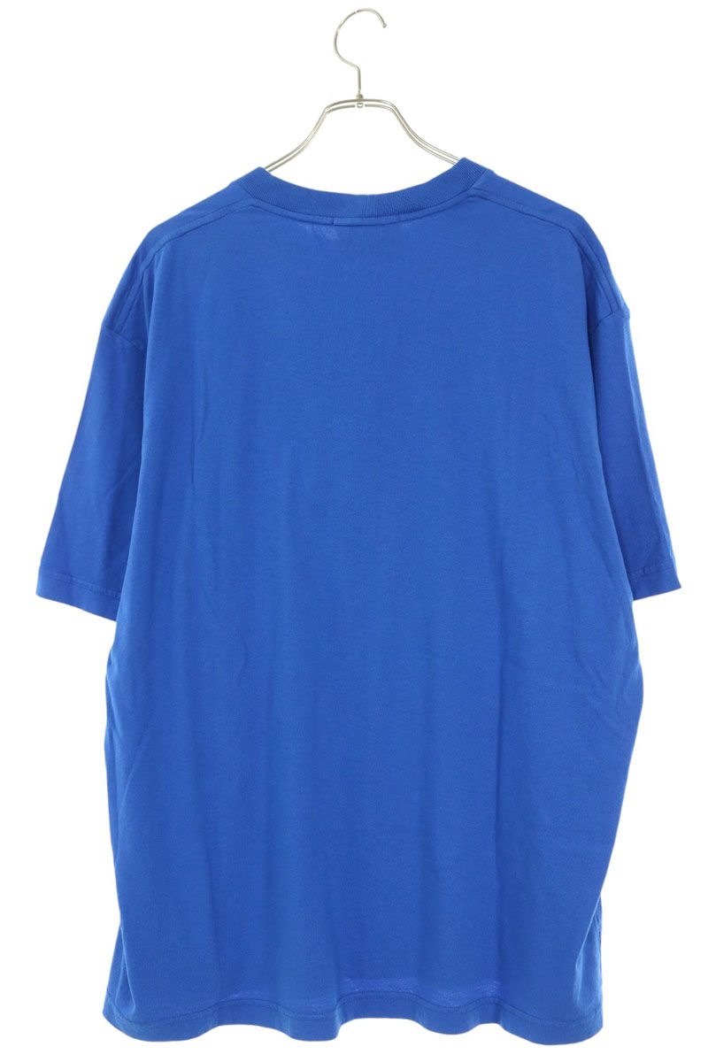 STONE ISLAND Front Logo Print T-Shirt Blue Size XL