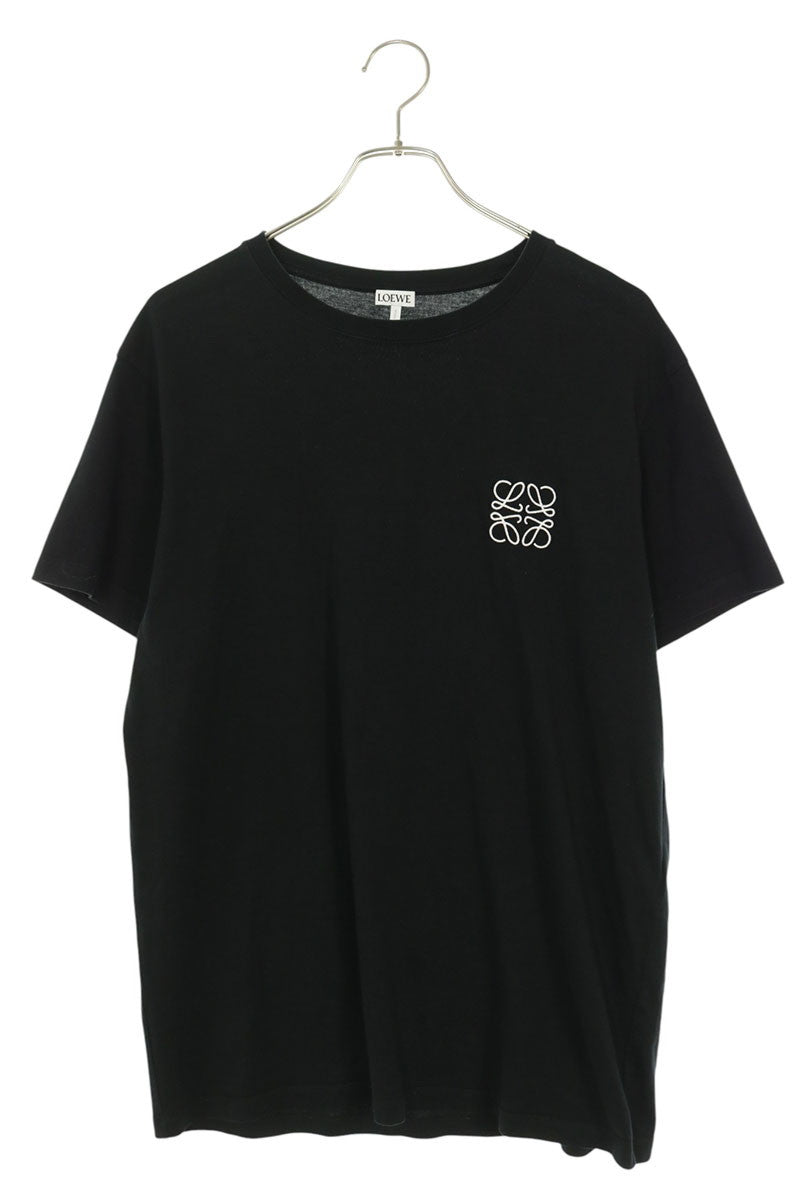 LOEWE Anagram Embroidery T-Shirt Black Size M