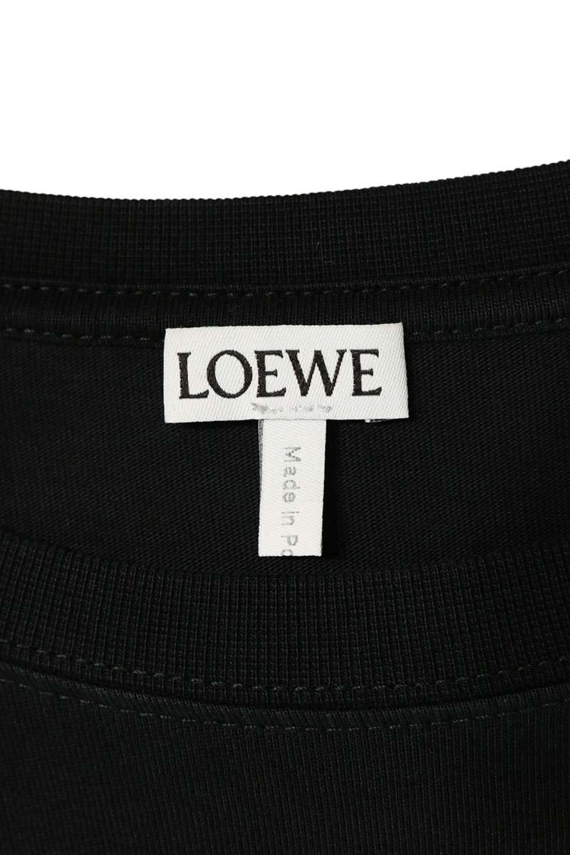 LOEWE Anagram Embroidery T-Shirt Black Size M