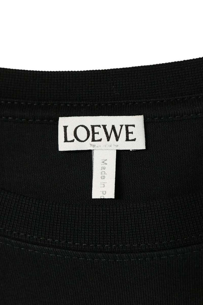 LOEWE Anagram Embroidery T-Shirt Black Size M