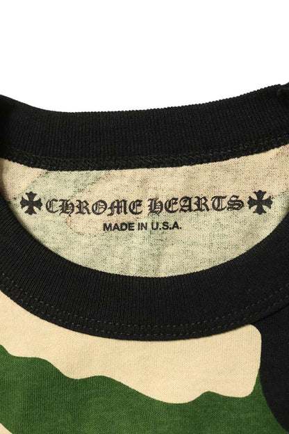 Chrome Hearts PPO CAUTION MATTY BOY T-Shirt Green Size M