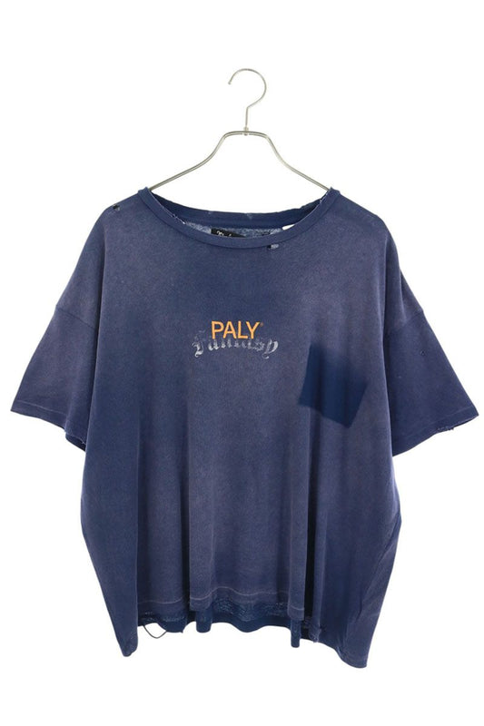 Paly Hollywood CORE LOGO TEE Distressed T-Shirt Size M
