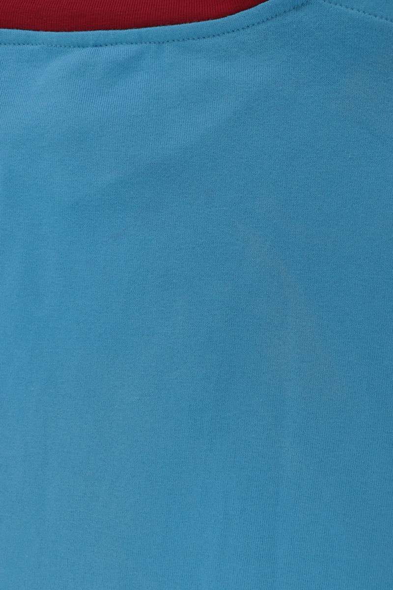 Versace Stretch Cotton Slim T-Shirt Blue Size XL