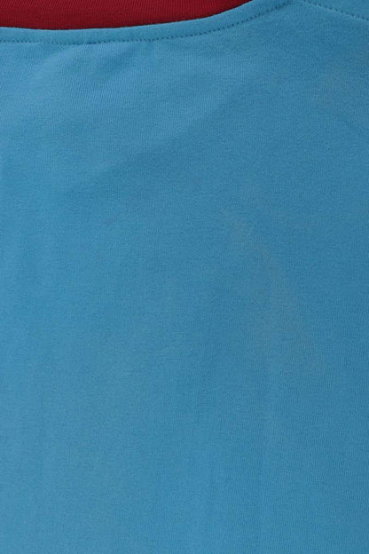 Versace Stretch Cotton Slim T-Shirt Blue Size XL
