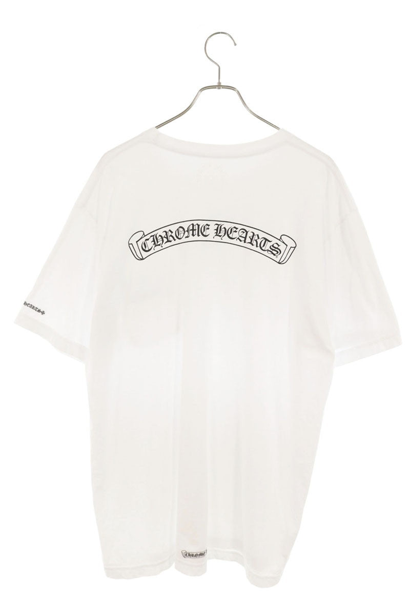 Chrome Hearts Back Scroll Label Print T-Shirt Multi Size XL