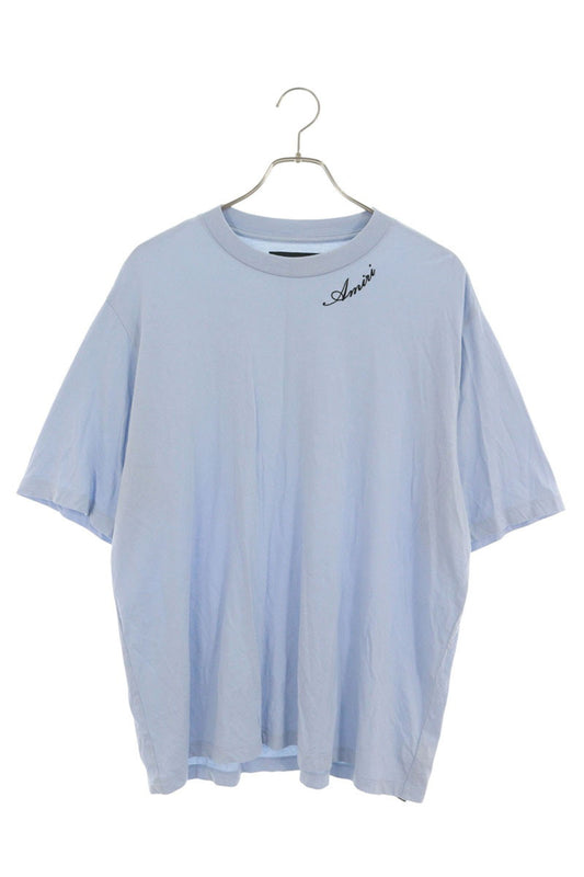 AMIRI Script T-Shirt Light Blue Size L