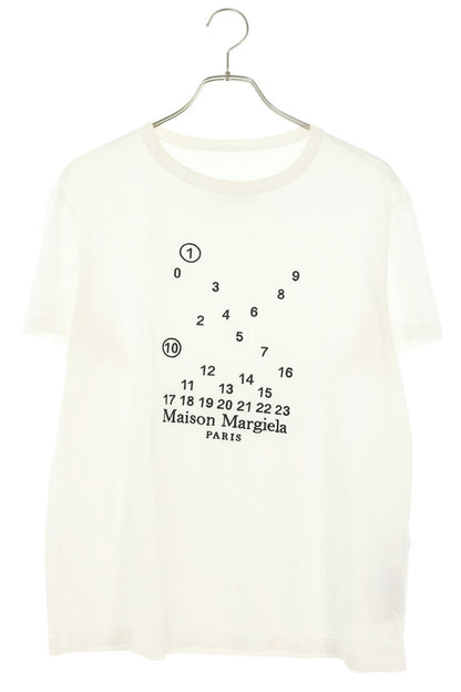 Maison Margiela 23SS Calendar Logo T-Shirt White Size S