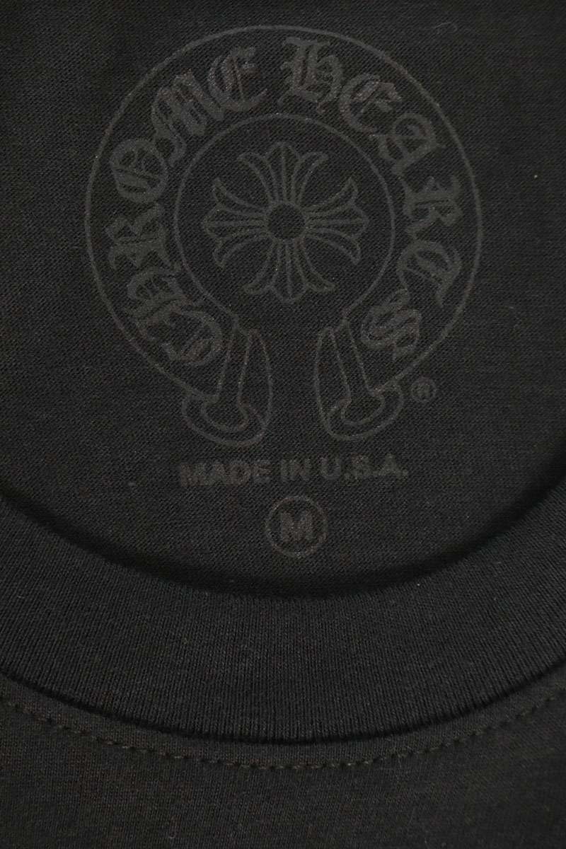 Chrome Hearts Las Vegas Horseshoe Print T-Shirt Black Size M