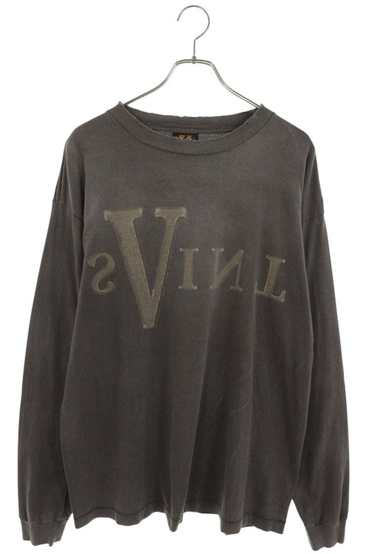 SAINT MICHAEL 22AW Vintage Finish T-Shirt Black Size L