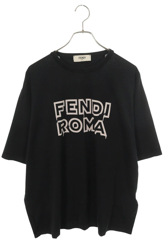FENDI AMGU Roma Print T-Shirt Size S