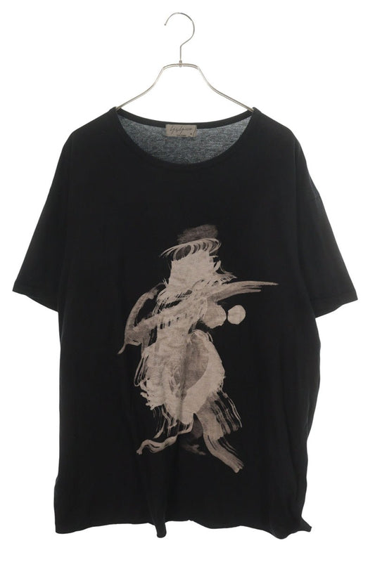 YOHJI YAMAMOTO POUR HOMME Graphic Print T-Shirt Size 3