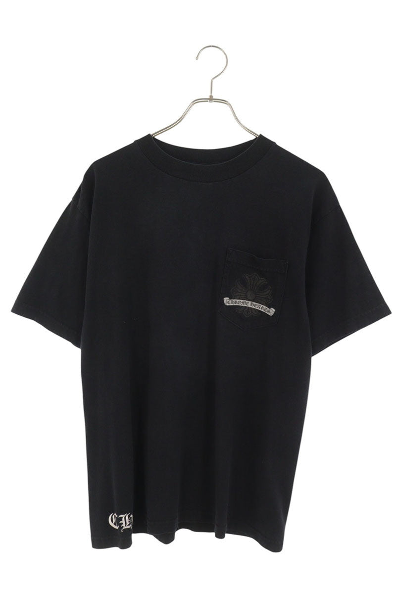 Chrome Hearts T-SHRT OLD Back Horseshoe T-Shirt Black Size M