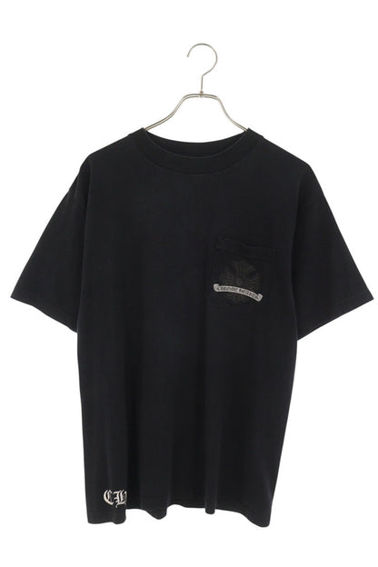 Chrome Hearts T-SHRT OLD Back Horseshoe T-Shirt Black Size M