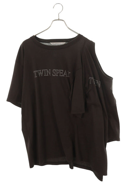 JOHNLAWRENCESULLIVAN TWIN SPEAK Paneled T-Shirt Size OS