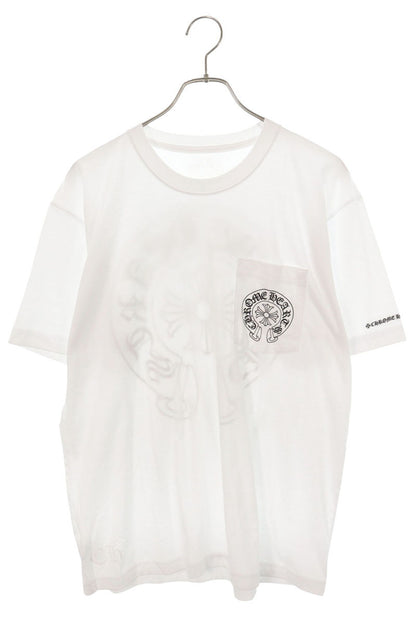 Chrome Hearts CH T-SHRT LTD Horseshoe T-Shirt White Size L