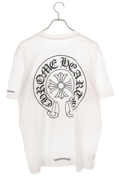 Chrome Hearts CH T-SHRT LTD Horseshoe T-Shirt White Size L