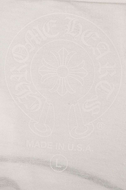 Chrome Hearts CH T-SHRT LTD Horseshoe T-Shirt White Size L
