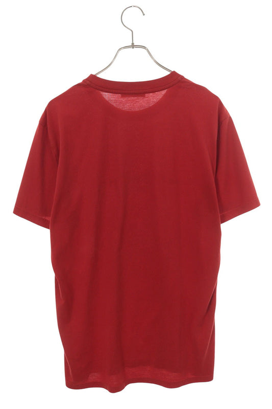 GIVENCHY Logo Print T-Shirt Red Size M