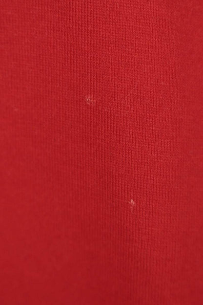 GIVENCHY Logo Print T-Shirt Red Size M