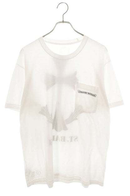 Chrome Hearts CH T-SHRT 1 St. Barth's T-Shirt White Size L