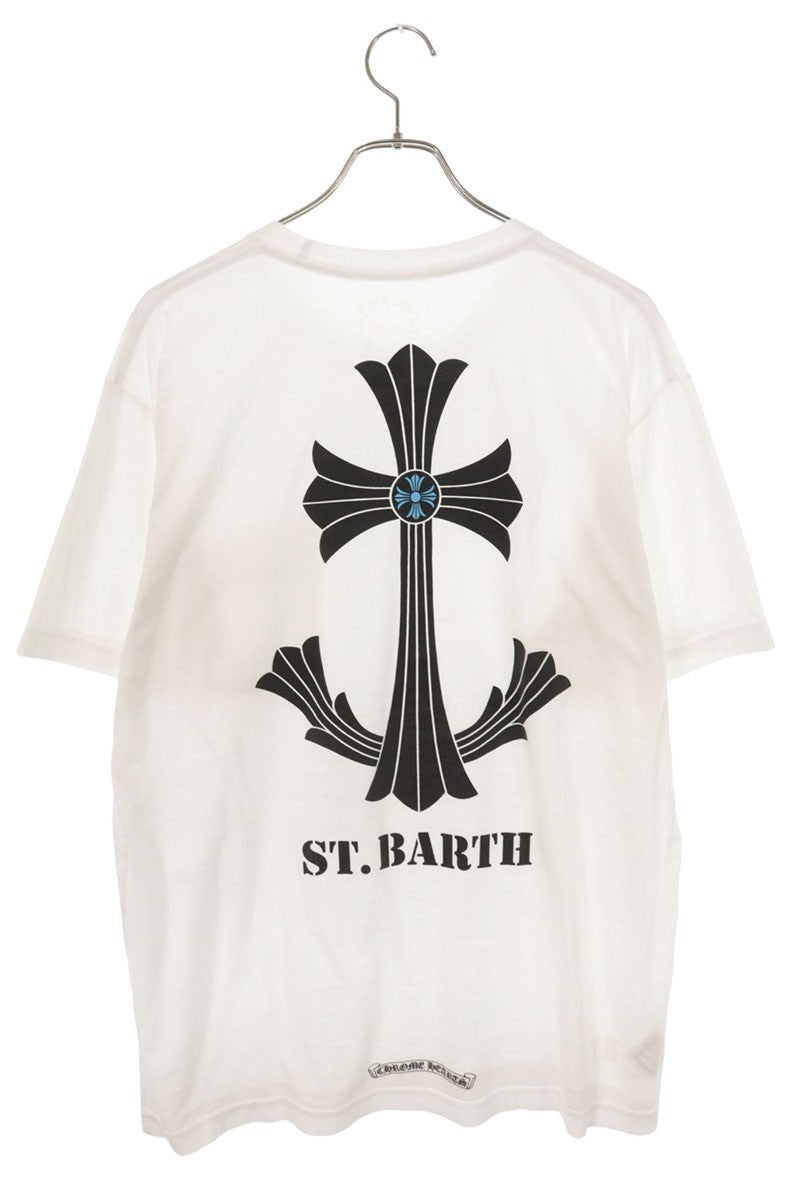 Chrome Hearts CH T-SHRT 1 St. Barth's T-Shirt White Size L