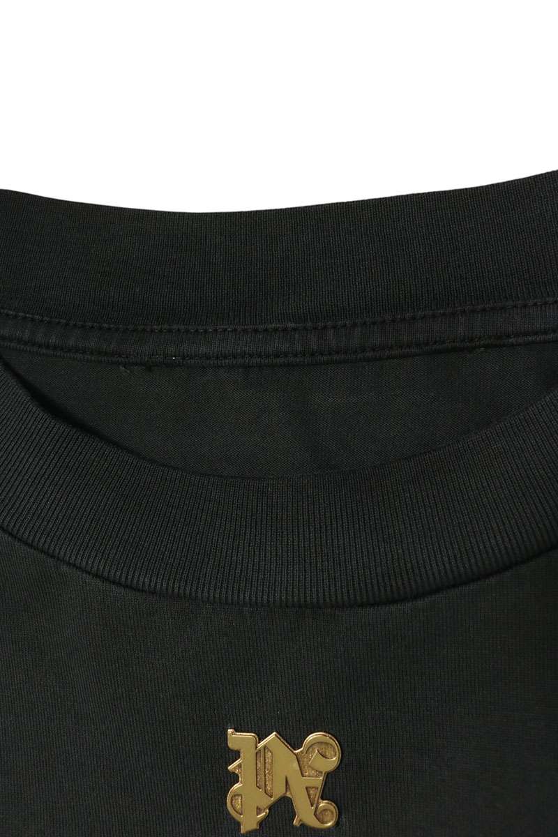 Palm Angels Back Print T-Shirt Black Size XL
