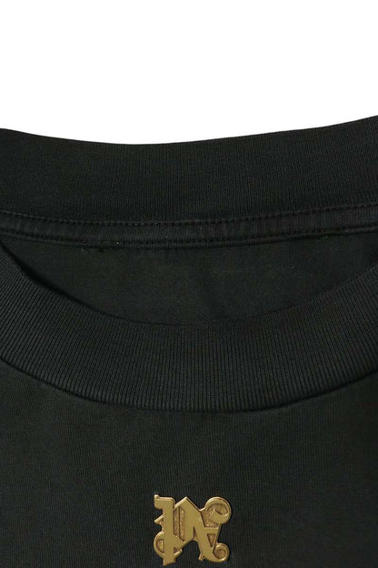 Palm Angels Back Print T-Shirt Black Size XL