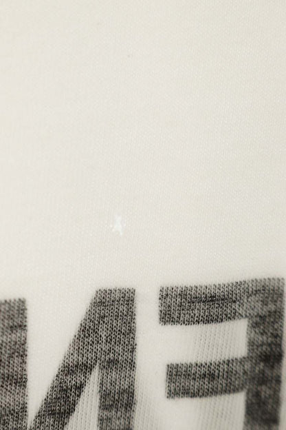 SAINT LAURENT PARIS Reverse Logo T-Shirt White Size XL