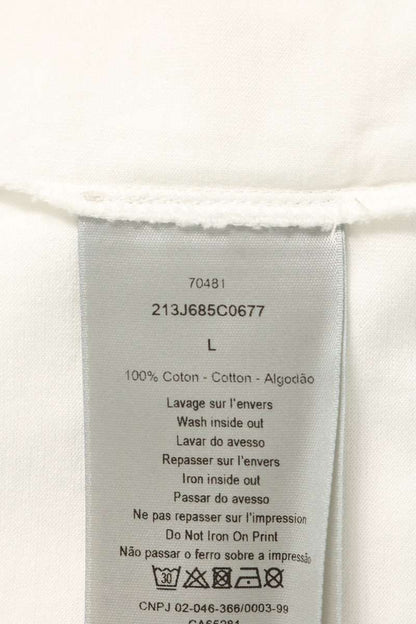 DIOR Cactus Jack Logo Print T-Shirt White Size L