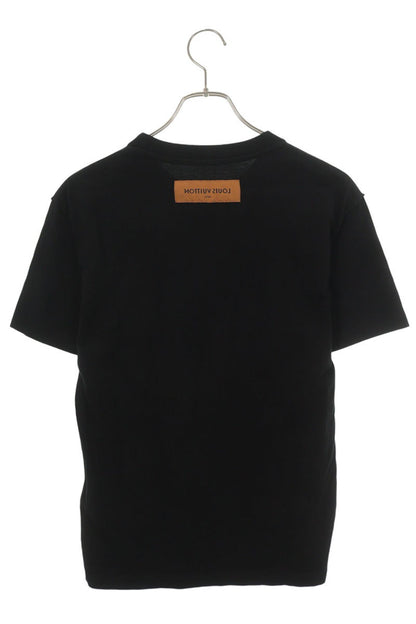LOUISVUITTON Cartoon Logo T-Shirt Black Size XS