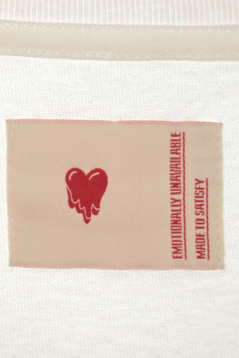 A BATHING APE Logo Print T-Shirt White Size XL