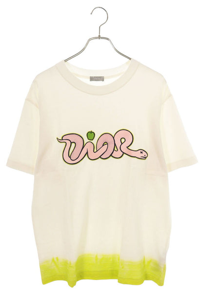 DIOR x KAWS Logo Embroidered T-Shirt Multi Size L