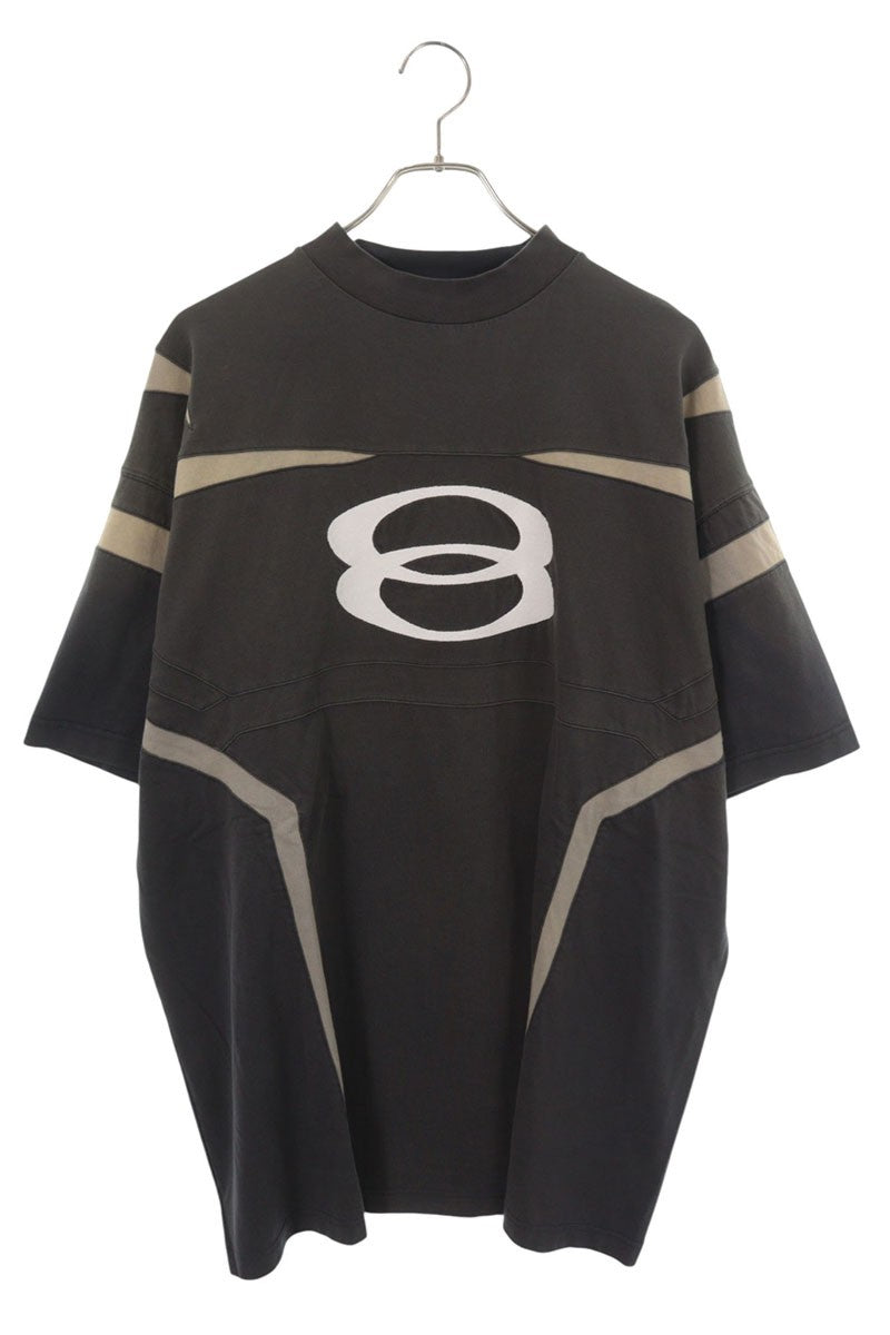 BALENCIAGA Unity Sport Icon Biker T-Shirt Black Size 3