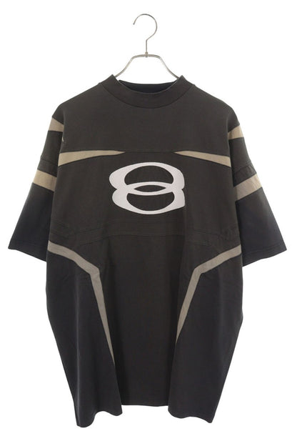 BALENCIAGA Unity Sport Icon Biker T-Shirt Black Size 3