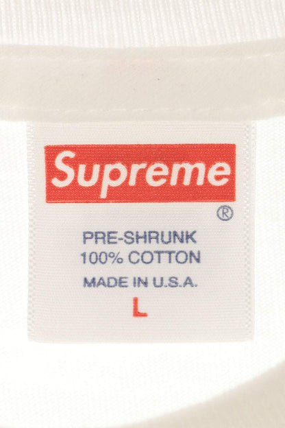 SUPREME 21AW America Eats Its Young T-Shirt White Size L
