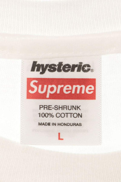 SUPREME 24AW x HYSTERIC GLAMOUR T-Shirt White Size L
