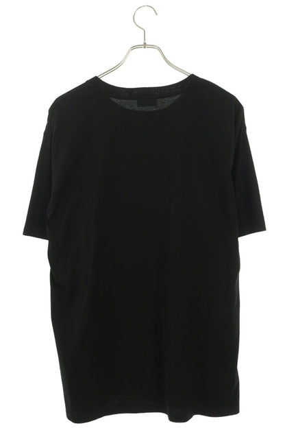 CELINE Logo Print Loose Fit Cotton T-Shirt Black Size S