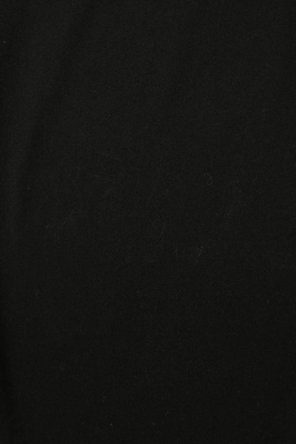 CELINE Logo Print Loose Fit Cotton T-Shirt Black Size S